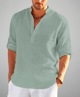 Oscar I Linnen Long Sleeve Shirt